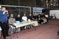 يافا: انطلاق الحملة الدعائية لمرشحي الهيئة الاسلامية في ساحة مسجد الجبلية